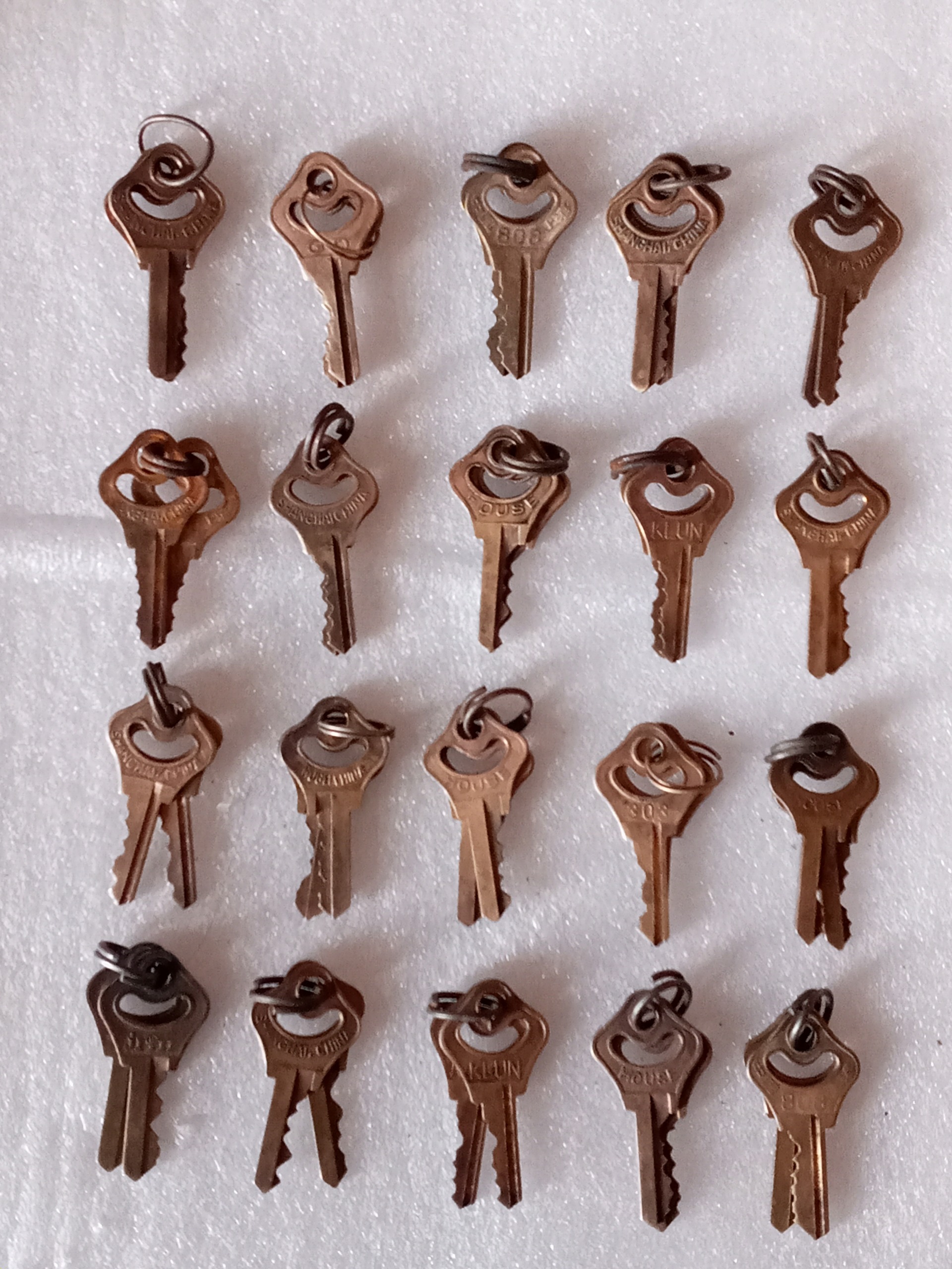 جفت کلید برنزی