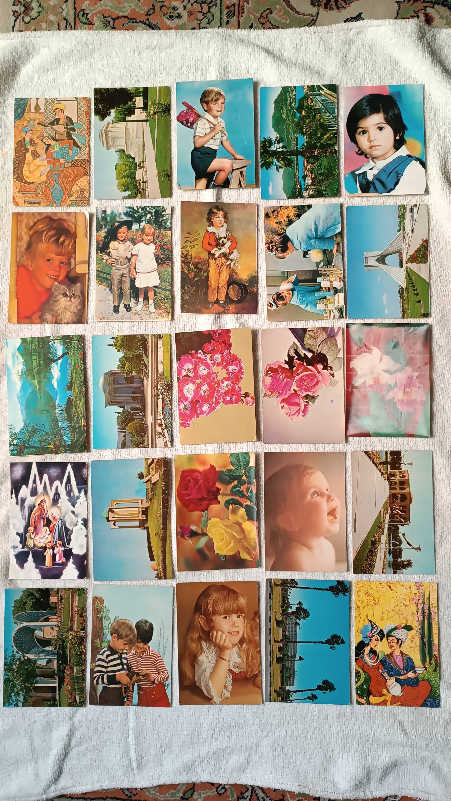 25عدد کارت پستال قدیمی