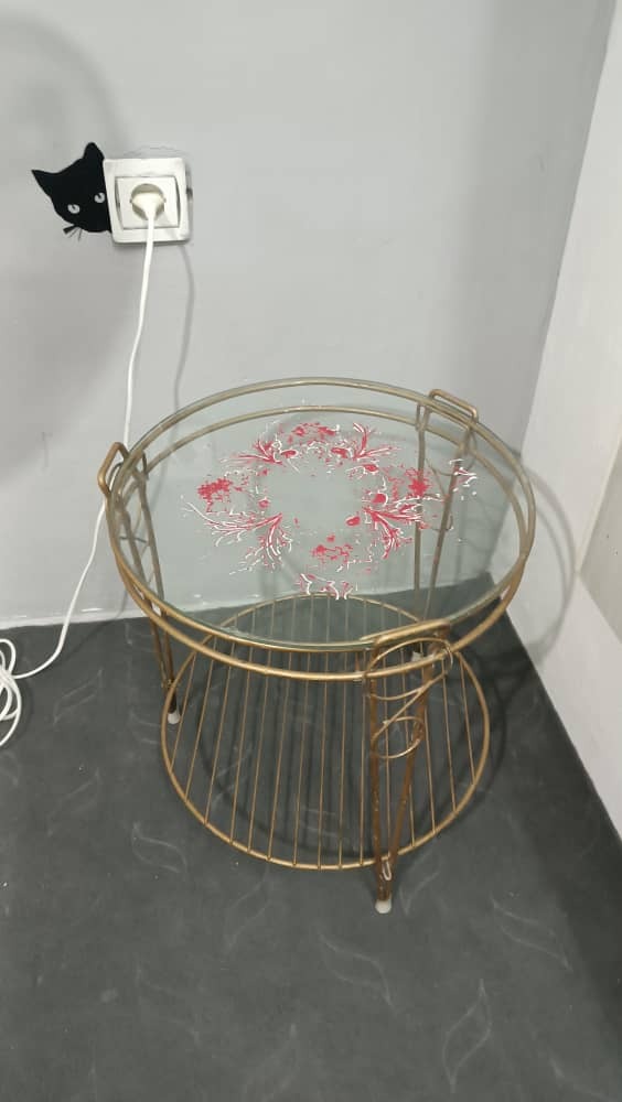 میز تاشو فلزی