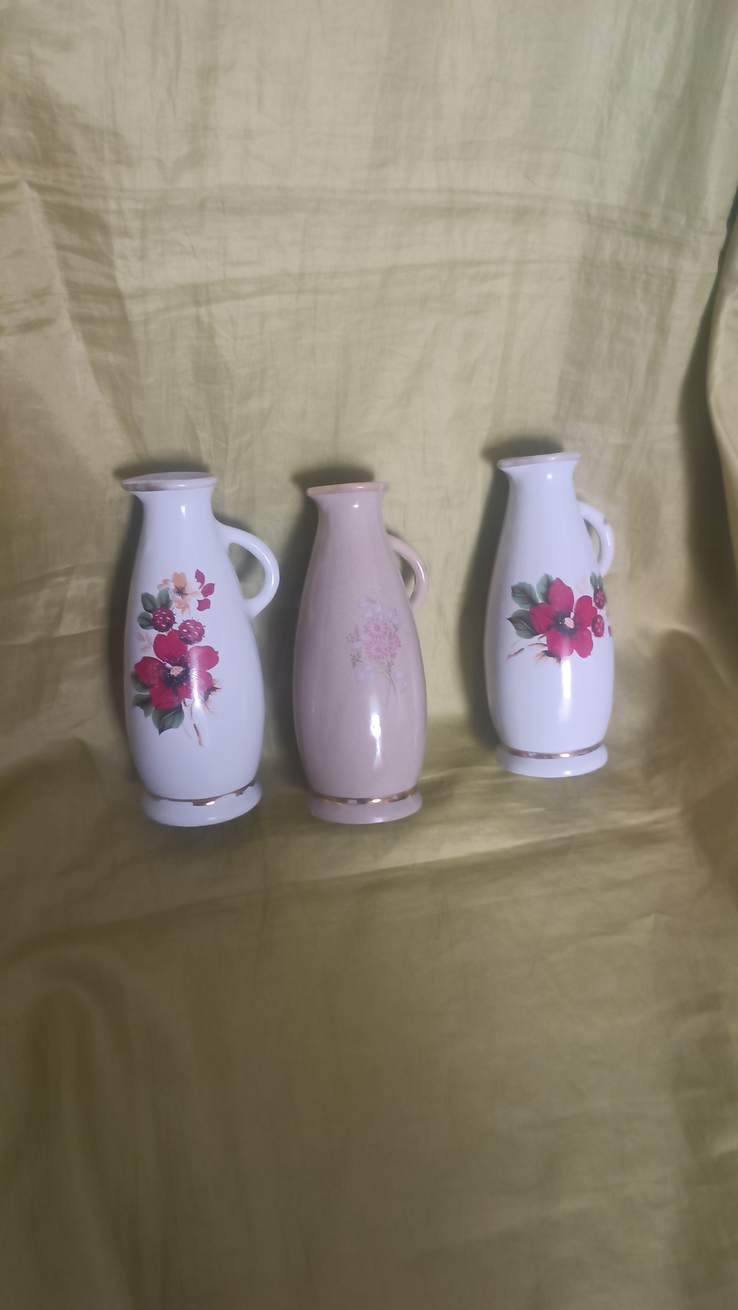 سه عدد گلدان مینیاتوری 15سانتی