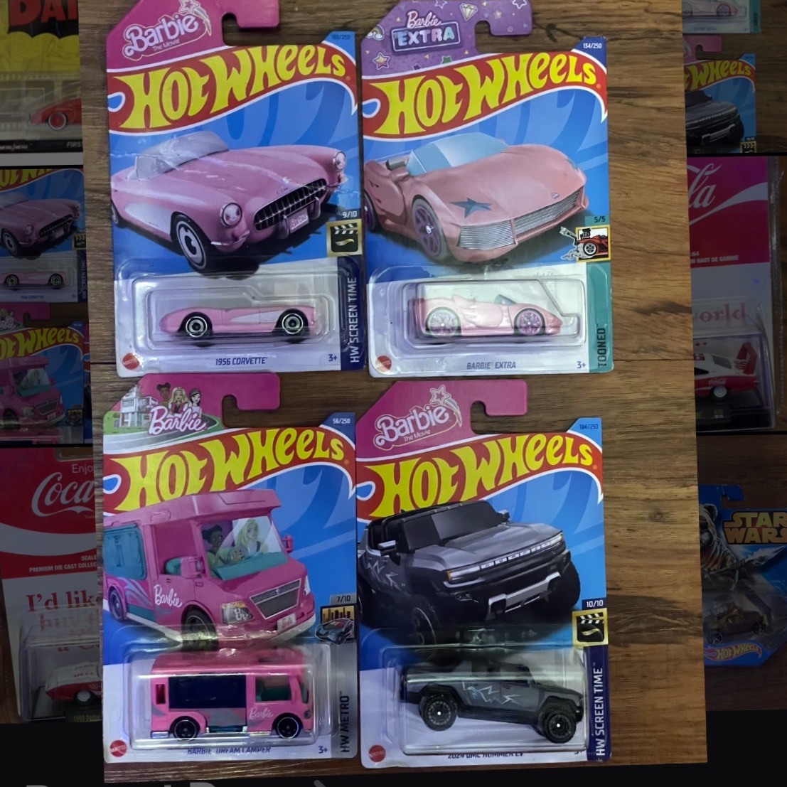 Barbie hot wheels هاتویلز باربی ماشین ماکت