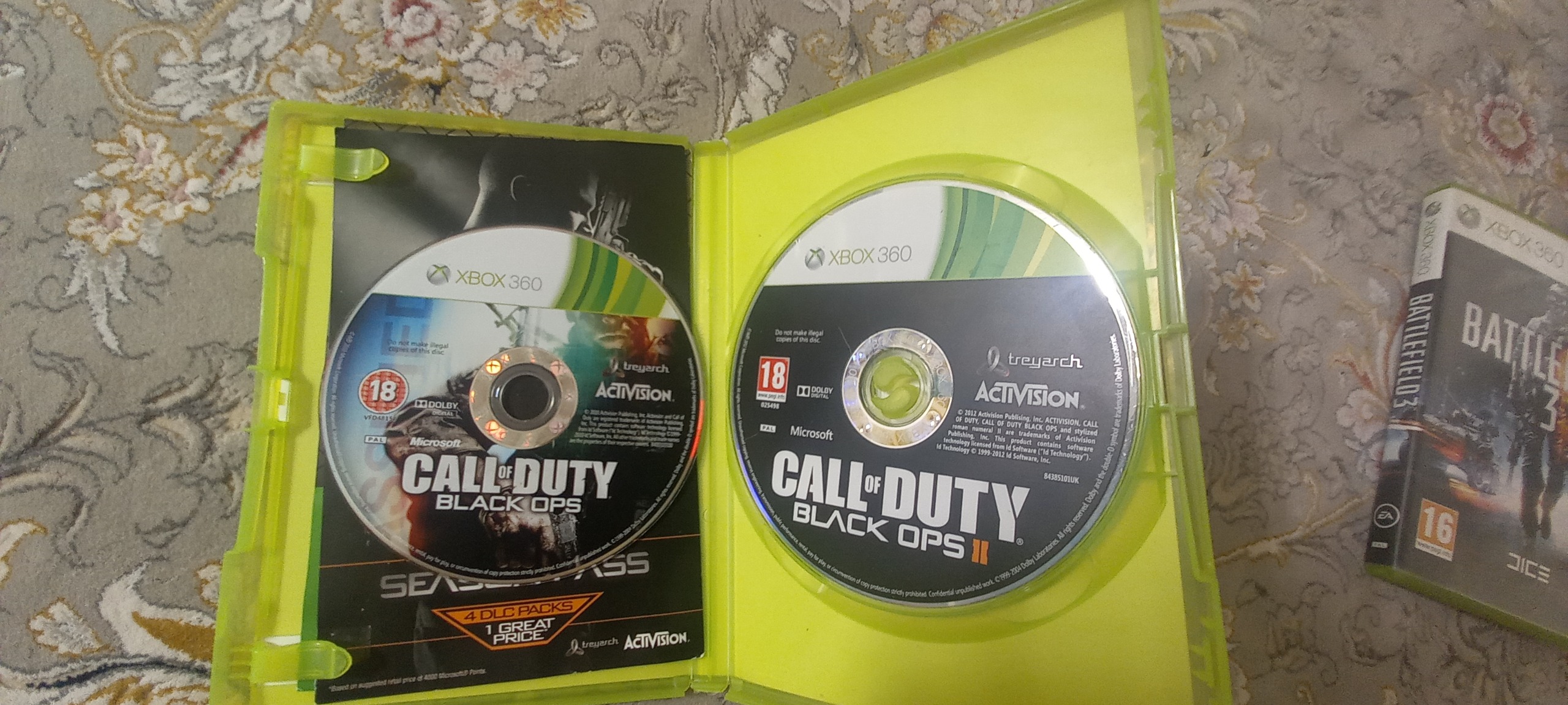 Call of duty black ops 1.2 اورجینال xbox360