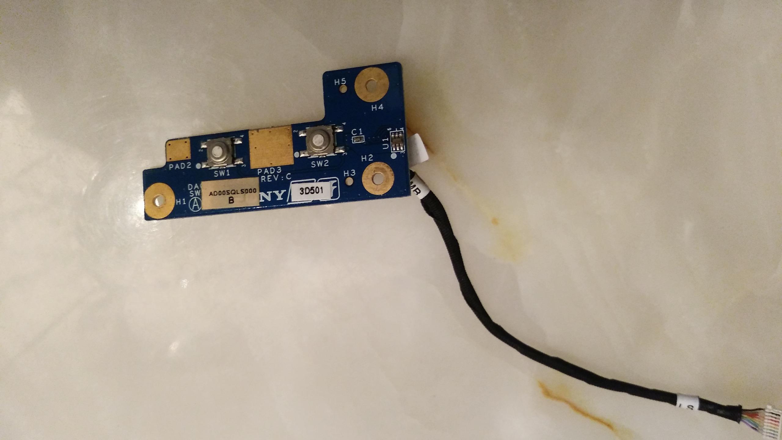 برد سوییچ پاور  لپ تاپ سونی VPC-S1