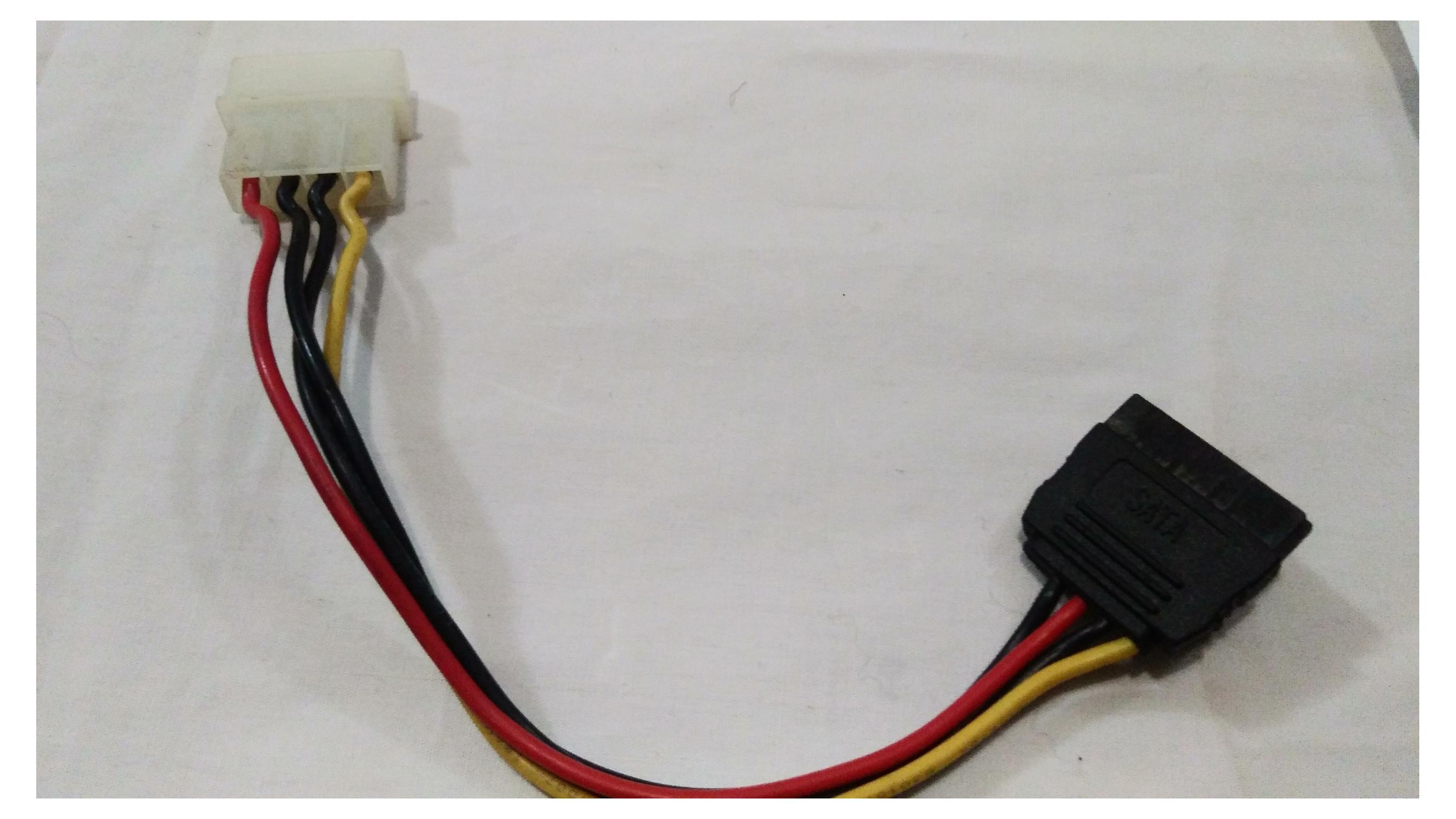 تبدیل برق 4 پین به SATA