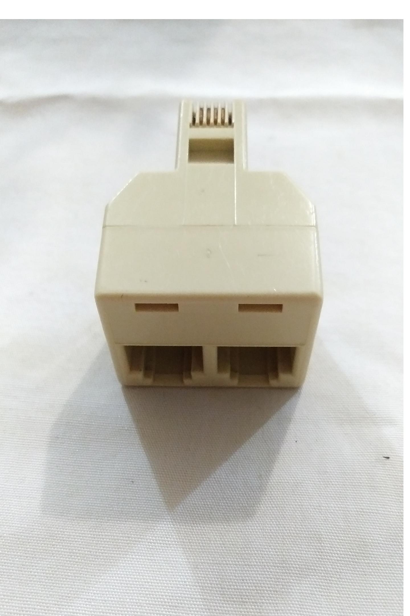 تبدیل سوکت تلفن دو به 1