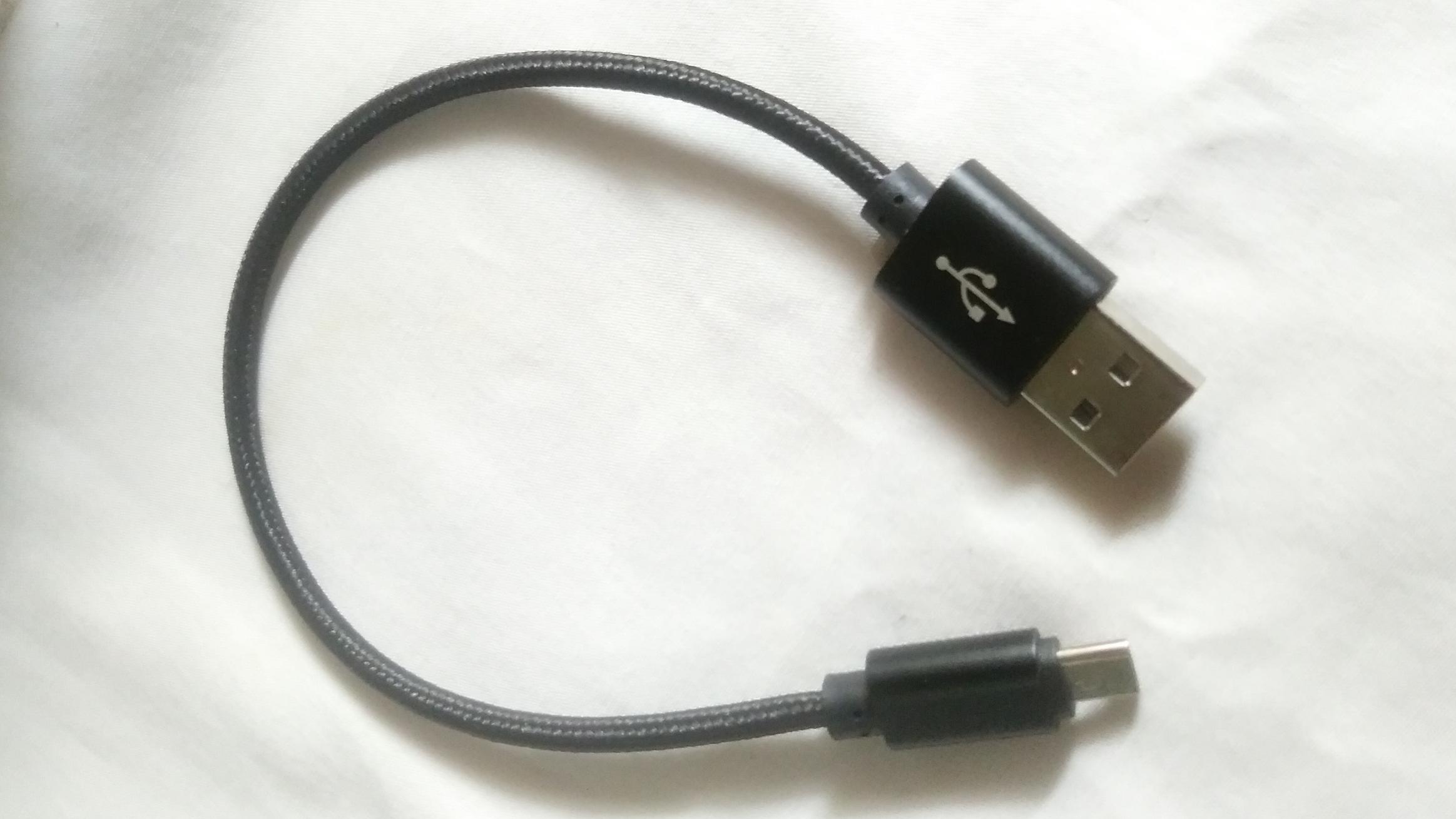 کابل شارژ میکرو- 25 سانت