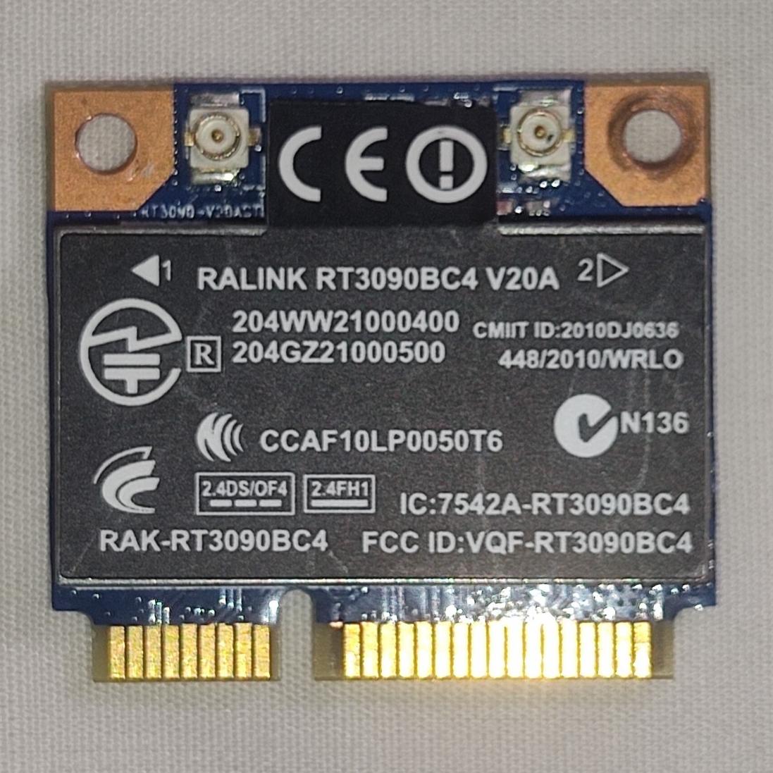 کارت وایرلس Ralink RT3090 BC4