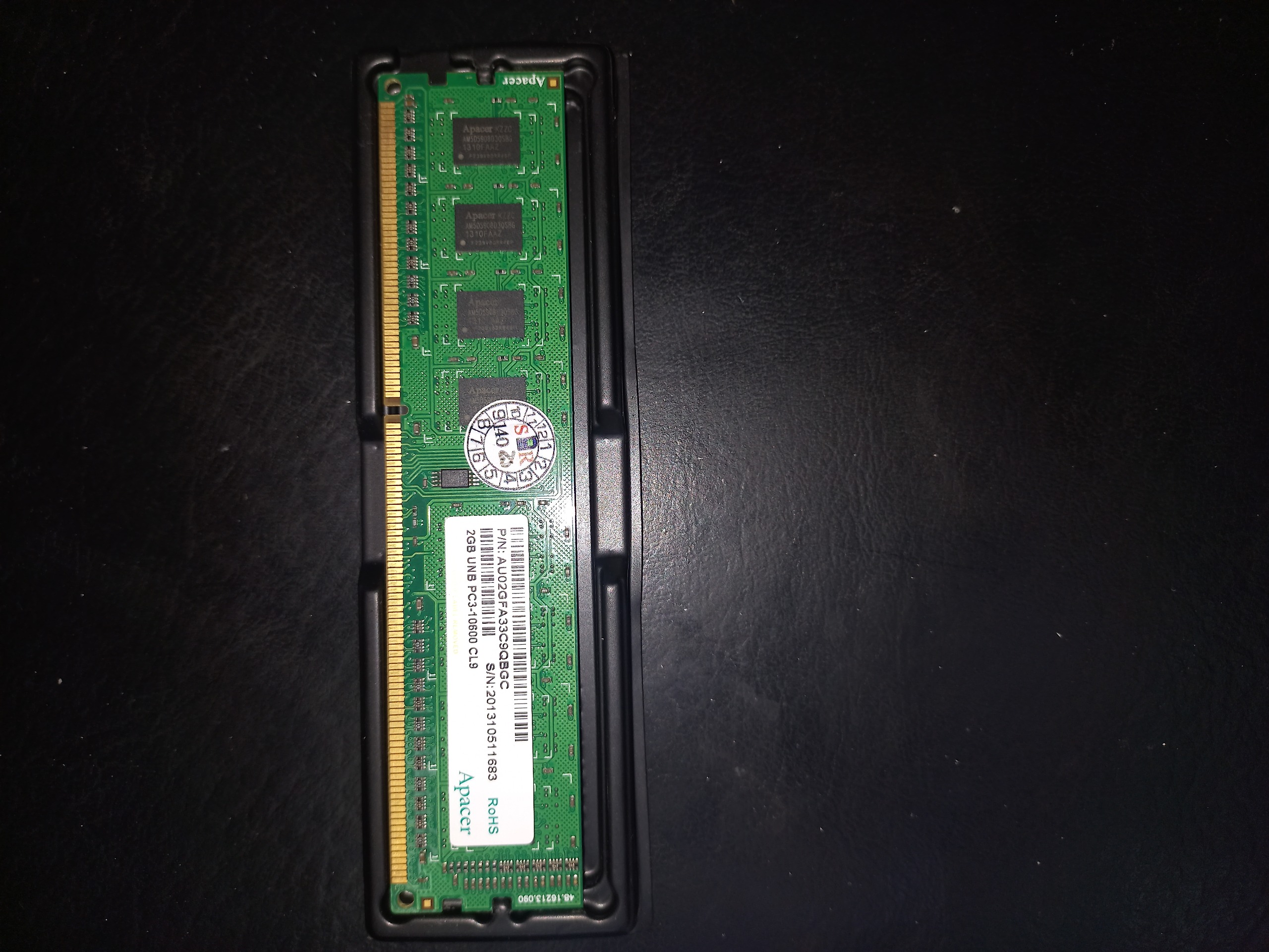رم ddr3 دو گیگ تمیز