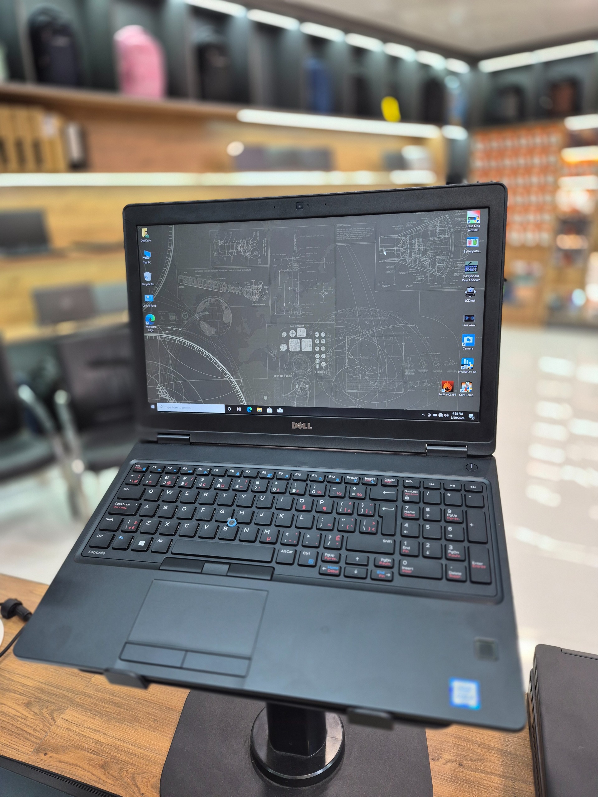 لپ تاپ dell 5580 نسل 6