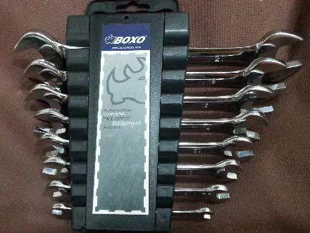 ست باکس آچار دوسر تخت 8 تکه تایوانی مارک BOXO