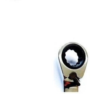  آچار یکسر تخت رینگ جغجغه ضامن دار 14 یوکن