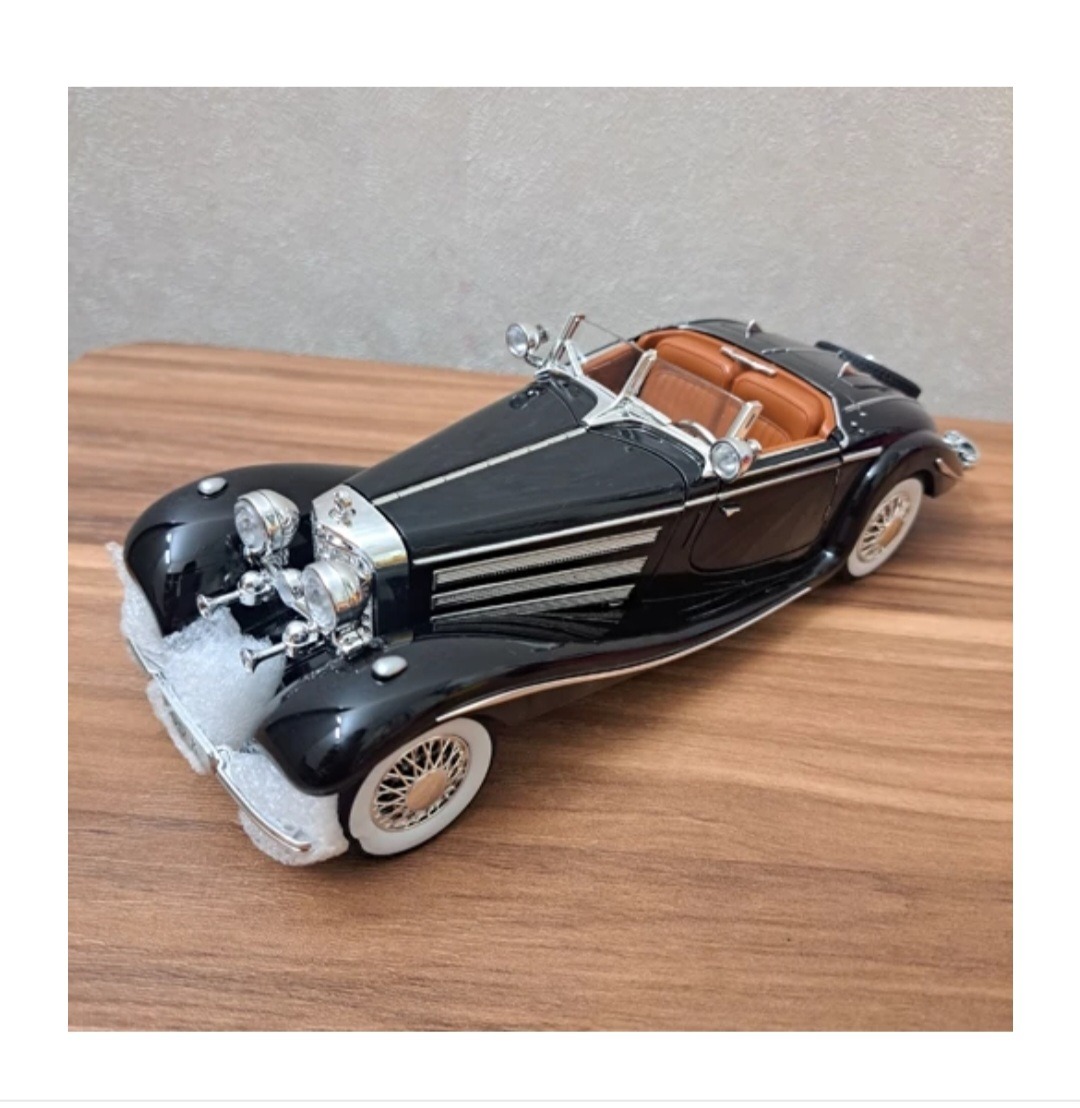 ماکت بنز k500 کلاسیک دودزا مشکی