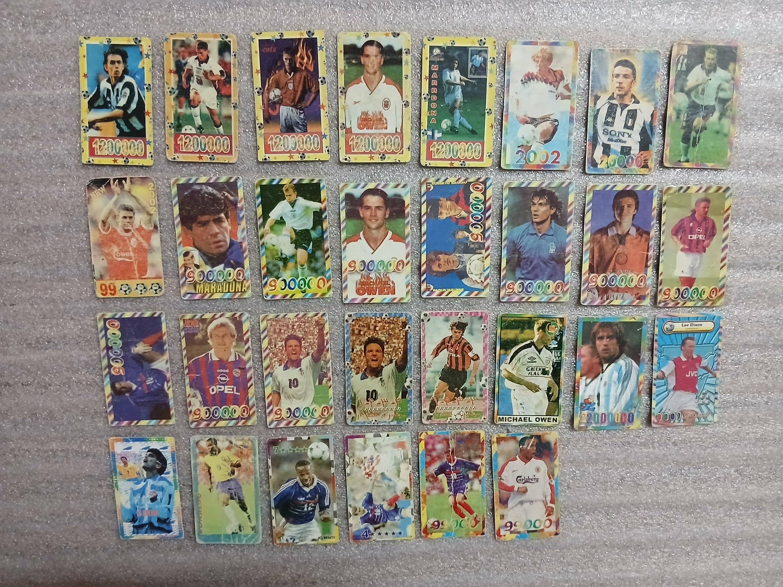 30 عدد کارت بازی قدیمی