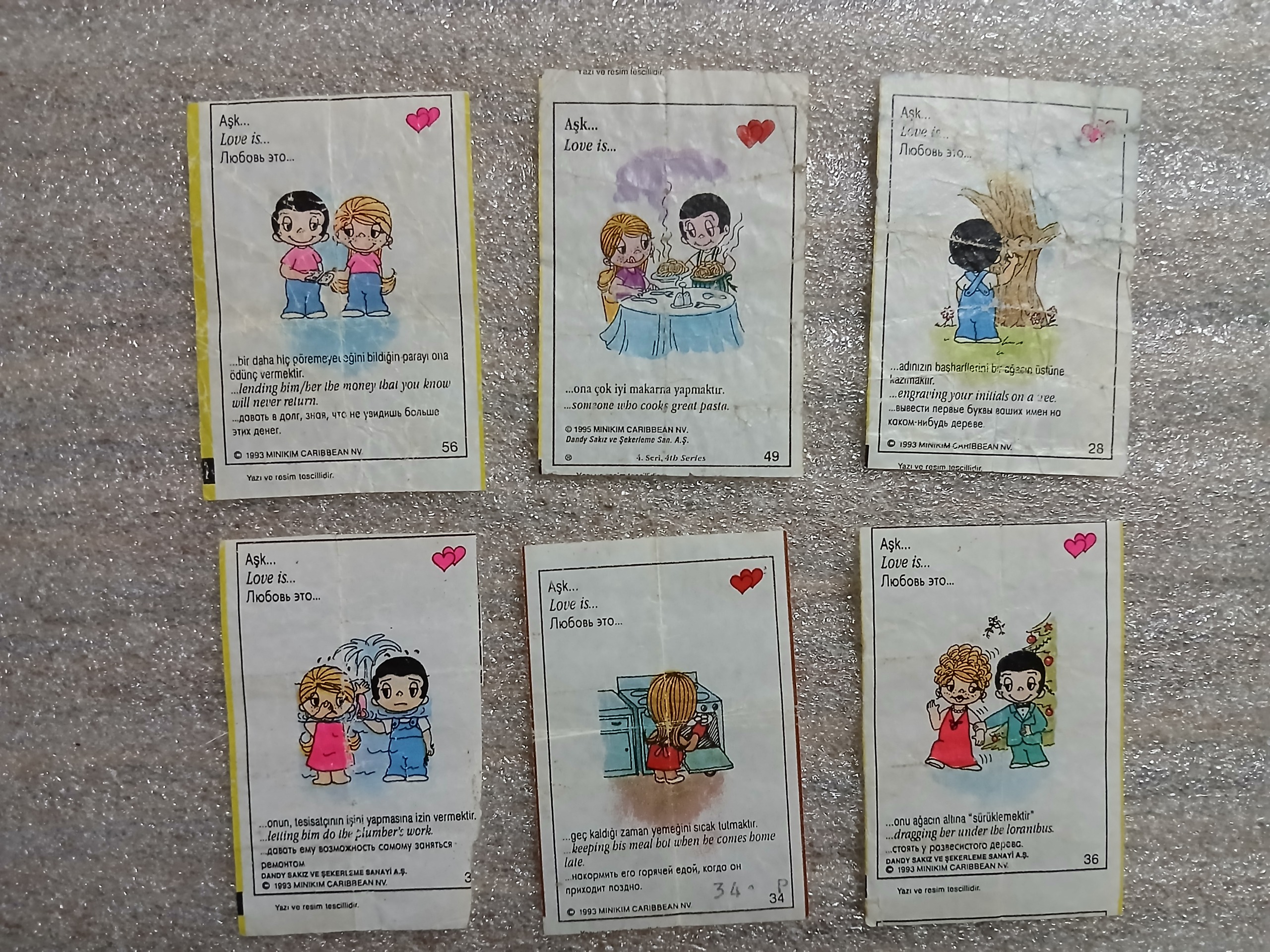 6 عدد عکس آدامس لاویز