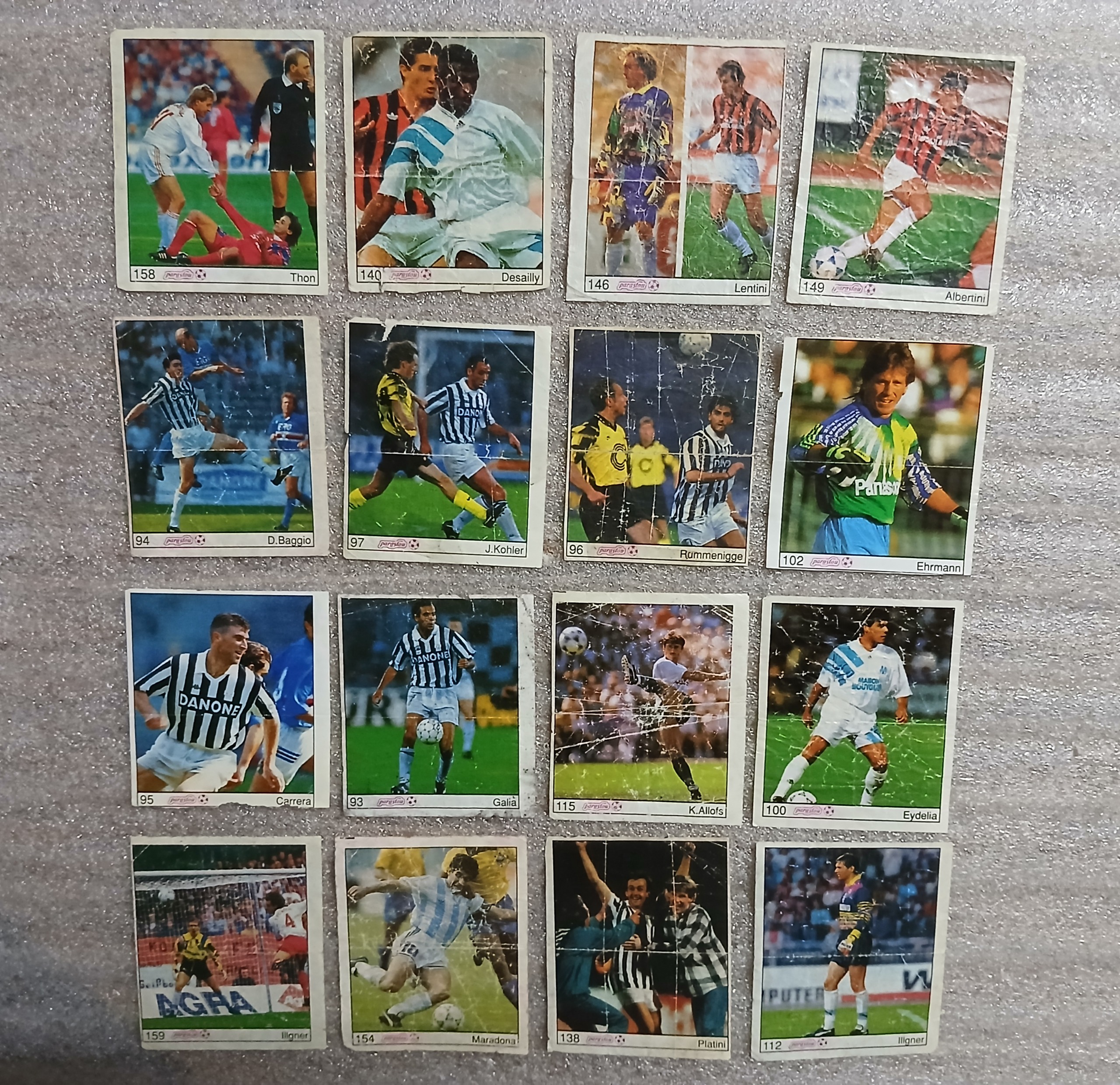 16 عدد عکس آدامس پرستو توپی