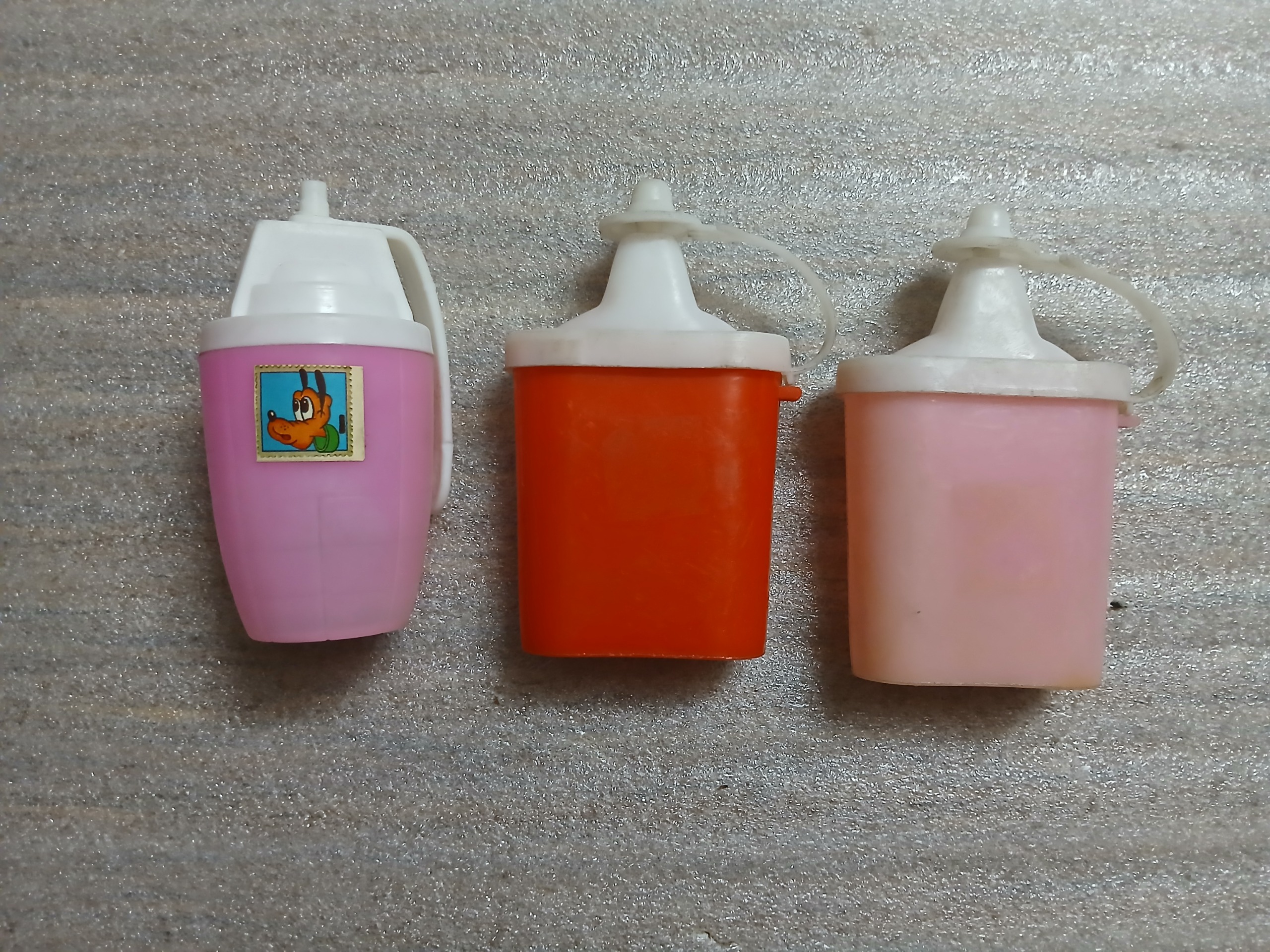 3 عدد قمقمه کوچک کلکسیونی و قدیمی