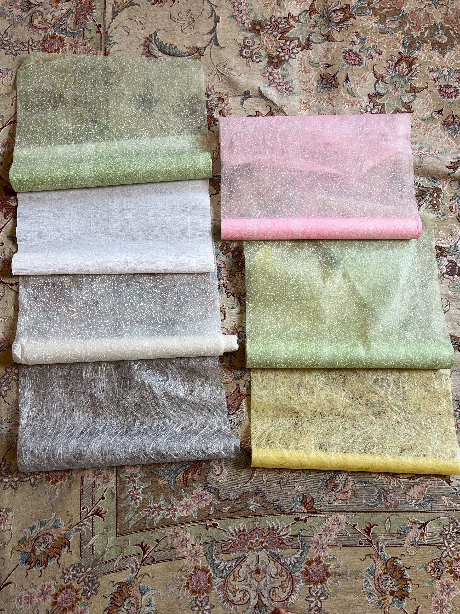 تیوپ پارچه کادویی برفی