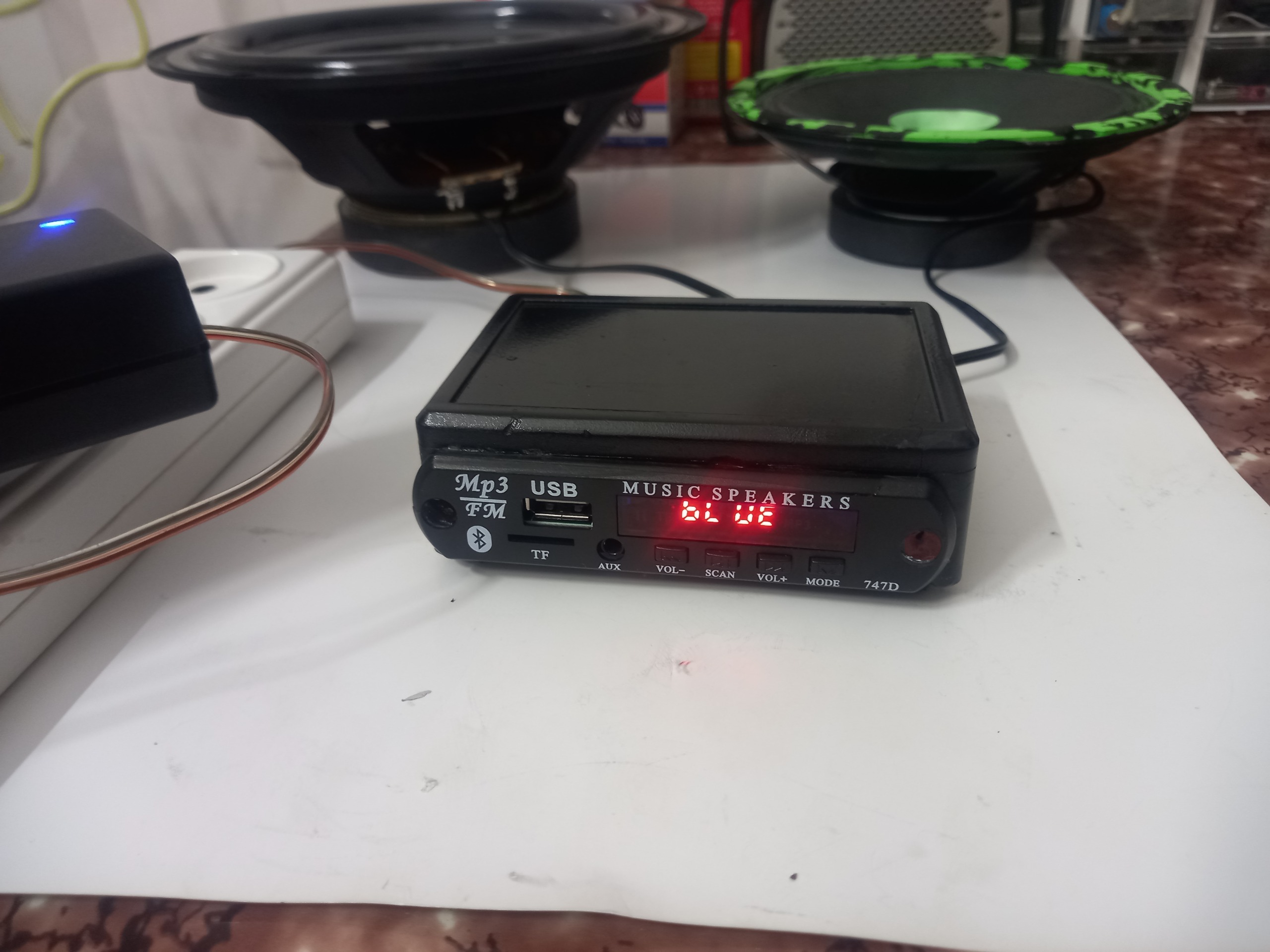 آمپلیفایر بلوتوثی 2 کانال 100 وات