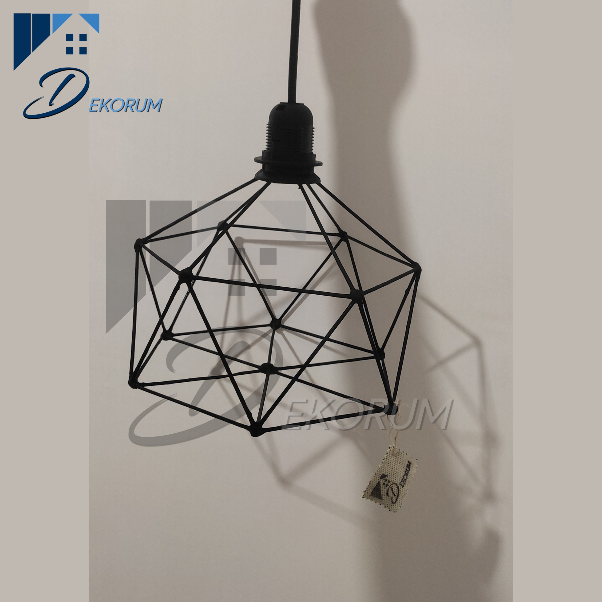 لوستر مدل هندسی