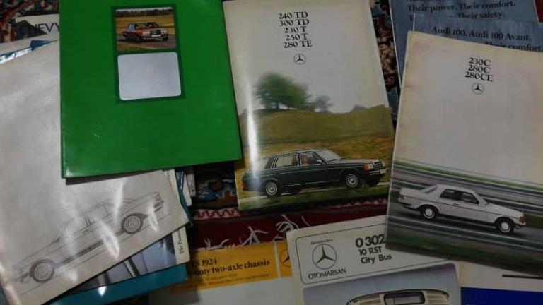 کاتالوگ مرسدس بنز دانشجویی W123