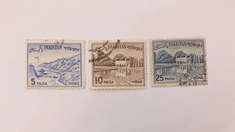 تمبر پاکستان از سری قدیمی ،اصل و کمیاب (کد1281)