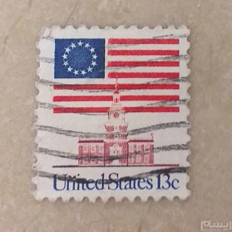 تمبر آمریکا 1973 مهرخورده 13 سنت ( کد 1303 )
