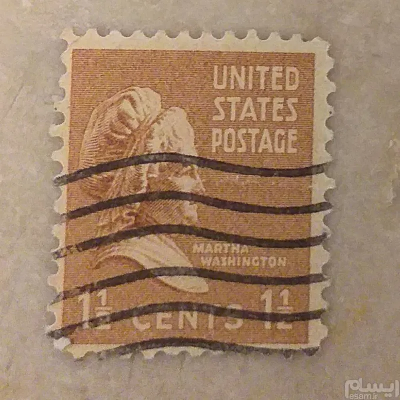 تمبر آمریکا 1938 کمیاب 1/5 سنت ، اصل ( کد 1316 )