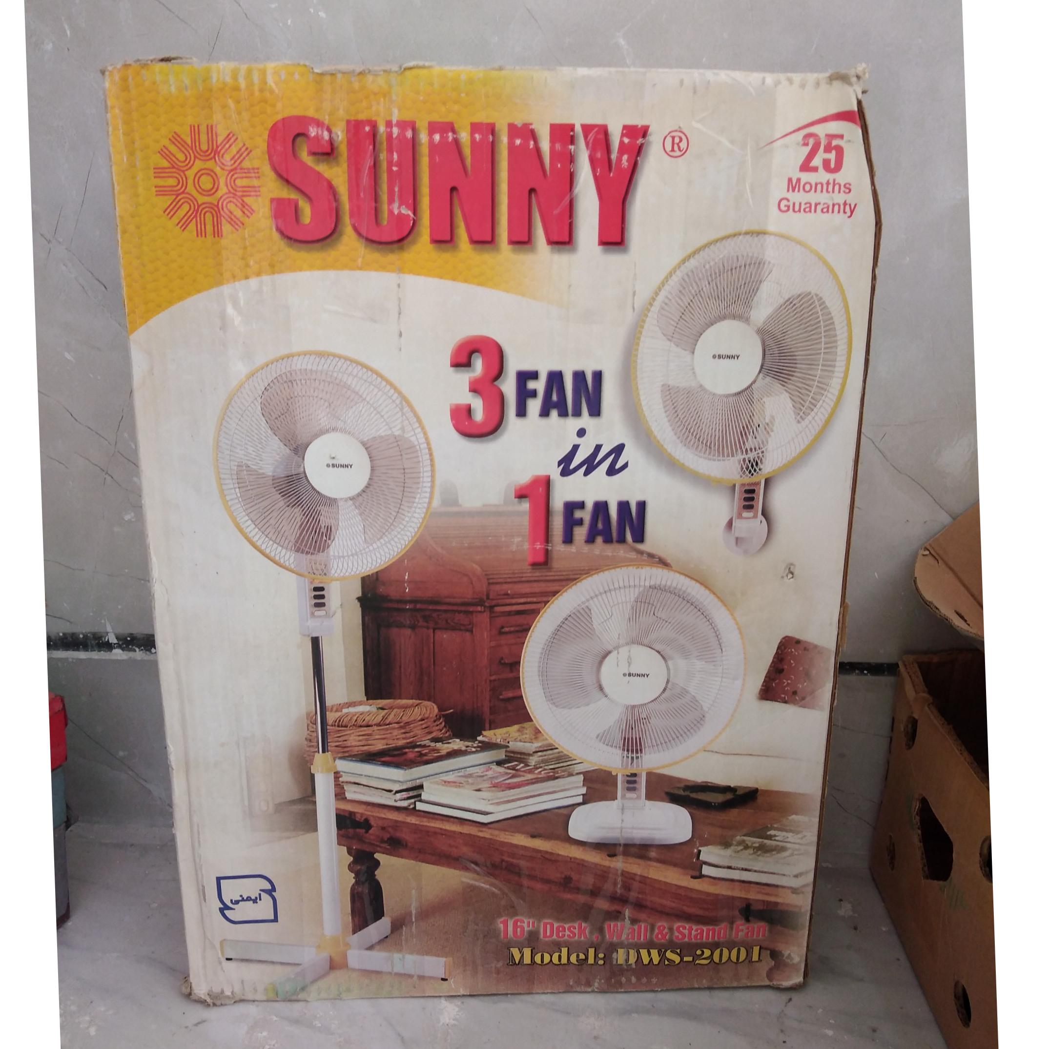 پنکه 3 حالته سانی