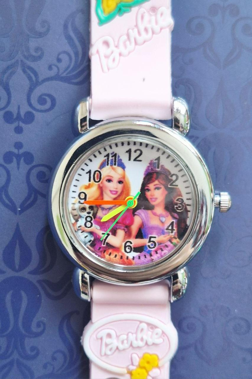 ساعت مچی دخترانه عقربه ای باربی (ص04) اشانتیون