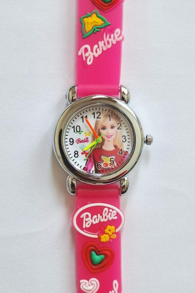 ساعت مچی دخترانه عقربه ای باربی (س01)/اشانتیون