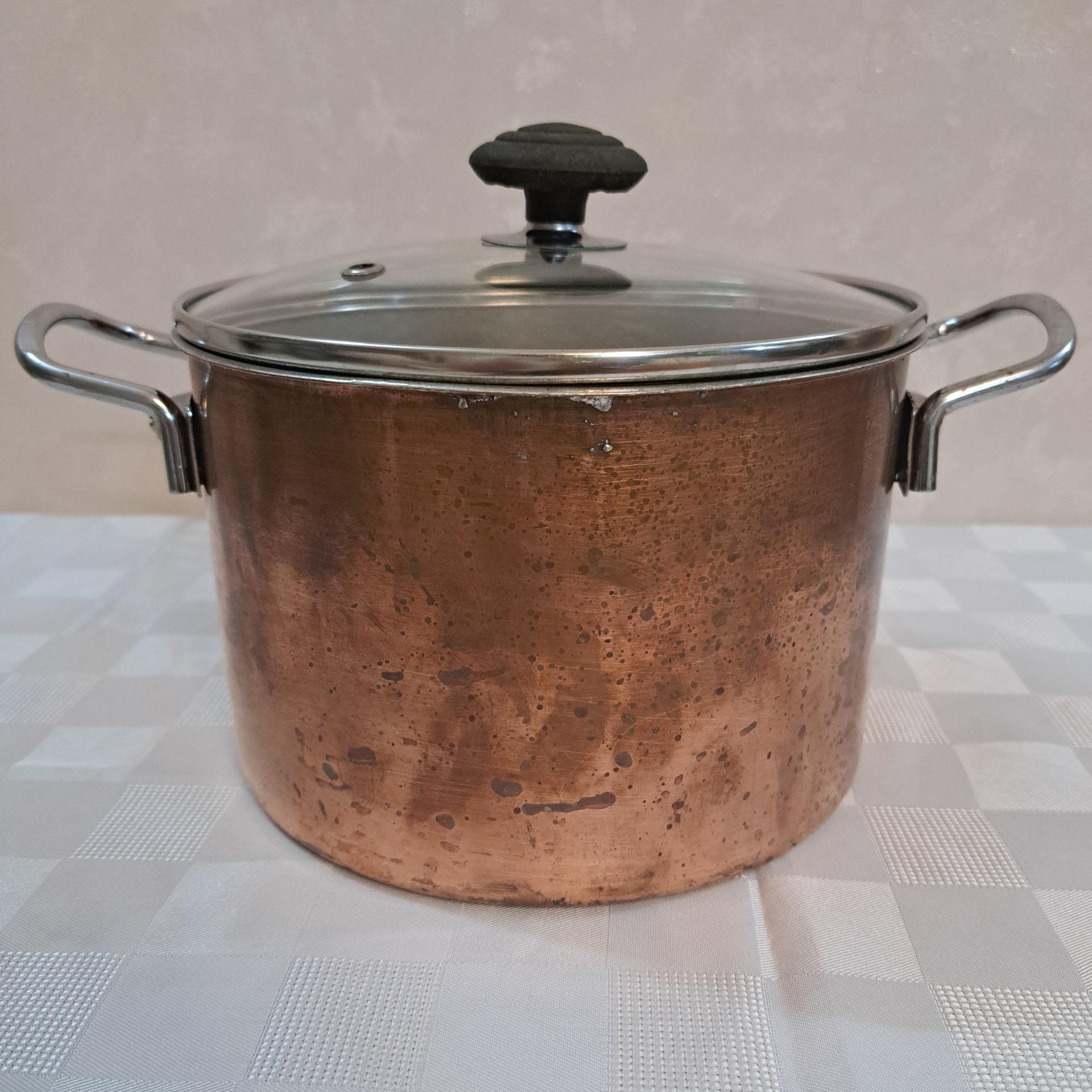 قابلمه مسی درب پیرکس