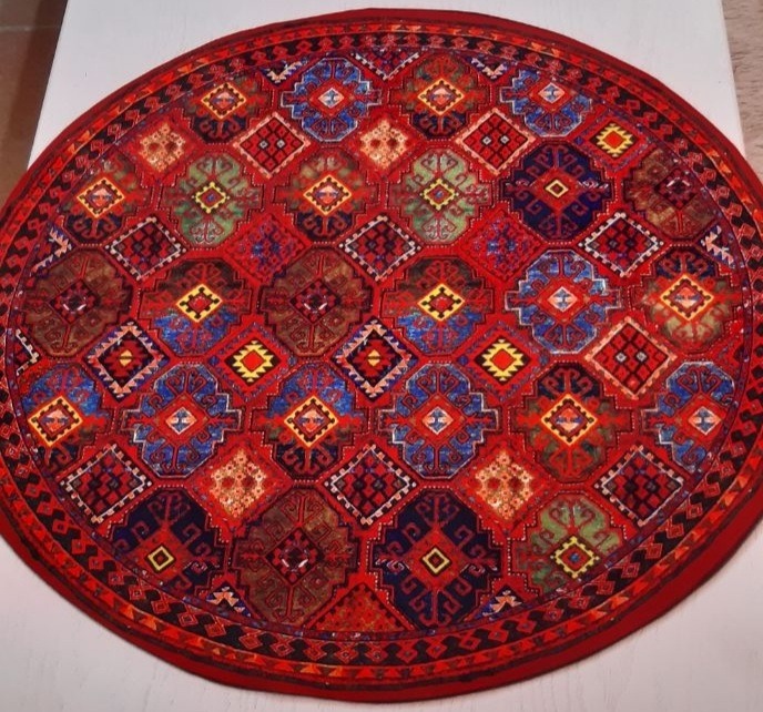 رومیزی مخمل گرد اعلا