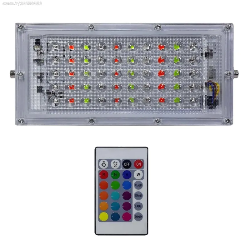 پروژکتور 50 وات RGB- KSR