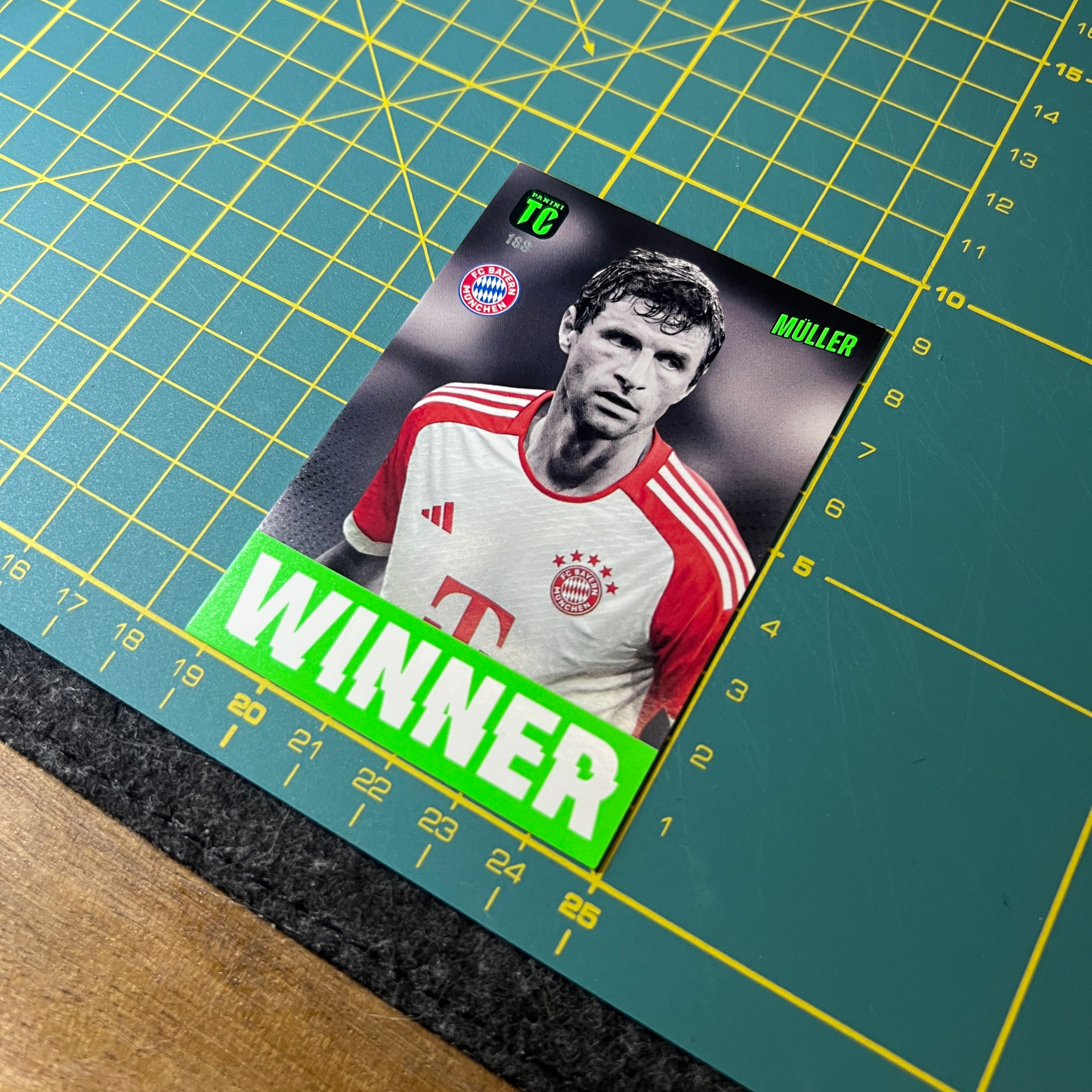 کارت فوتبالی نایاب کلسیونی MULLER فیفا