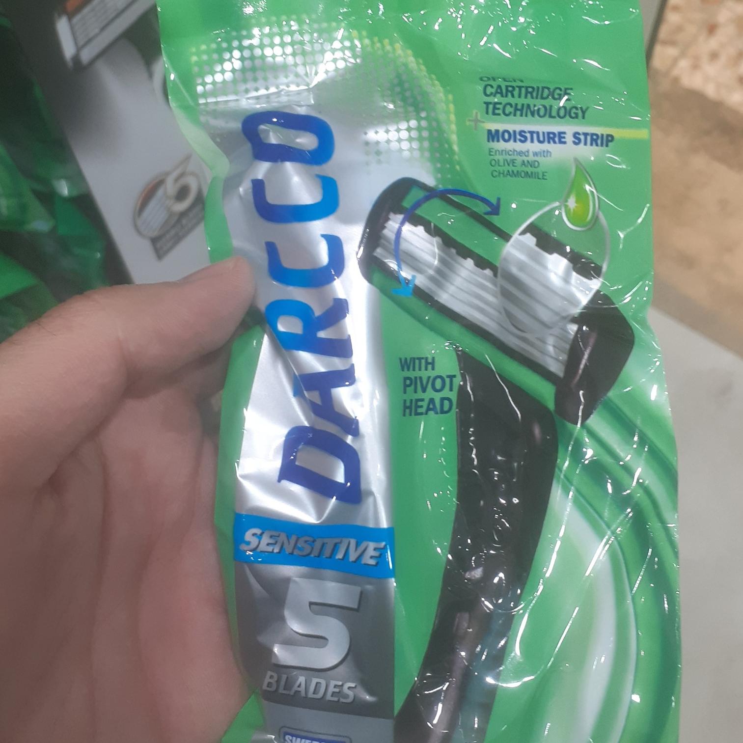 تیغ 5 لبه صابون دار