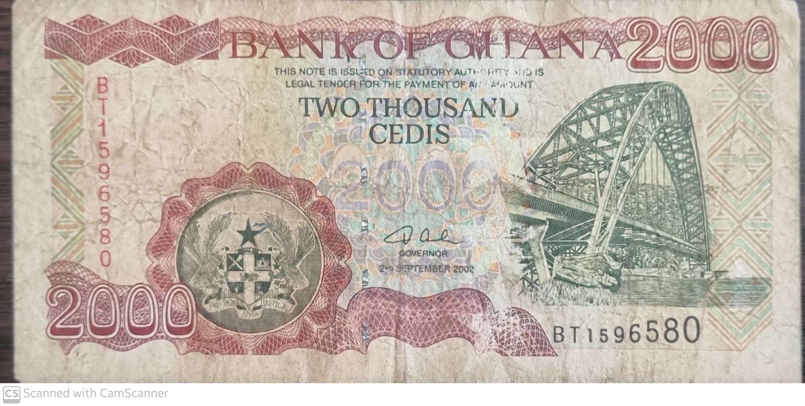 تک کلکسیونی 2000 سدیس کشور غنا