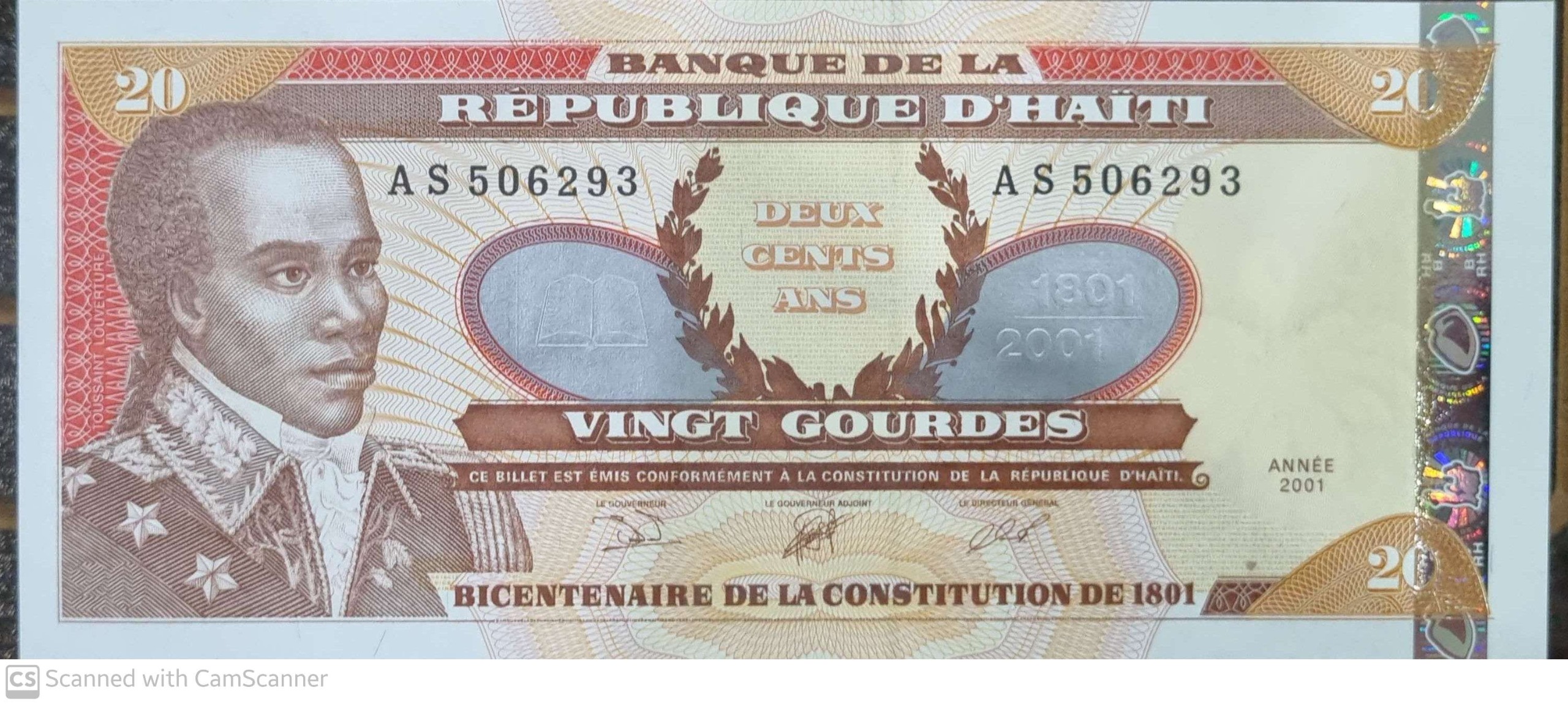 تک بانکی کلکسیونی 20 گوردس هائیتی