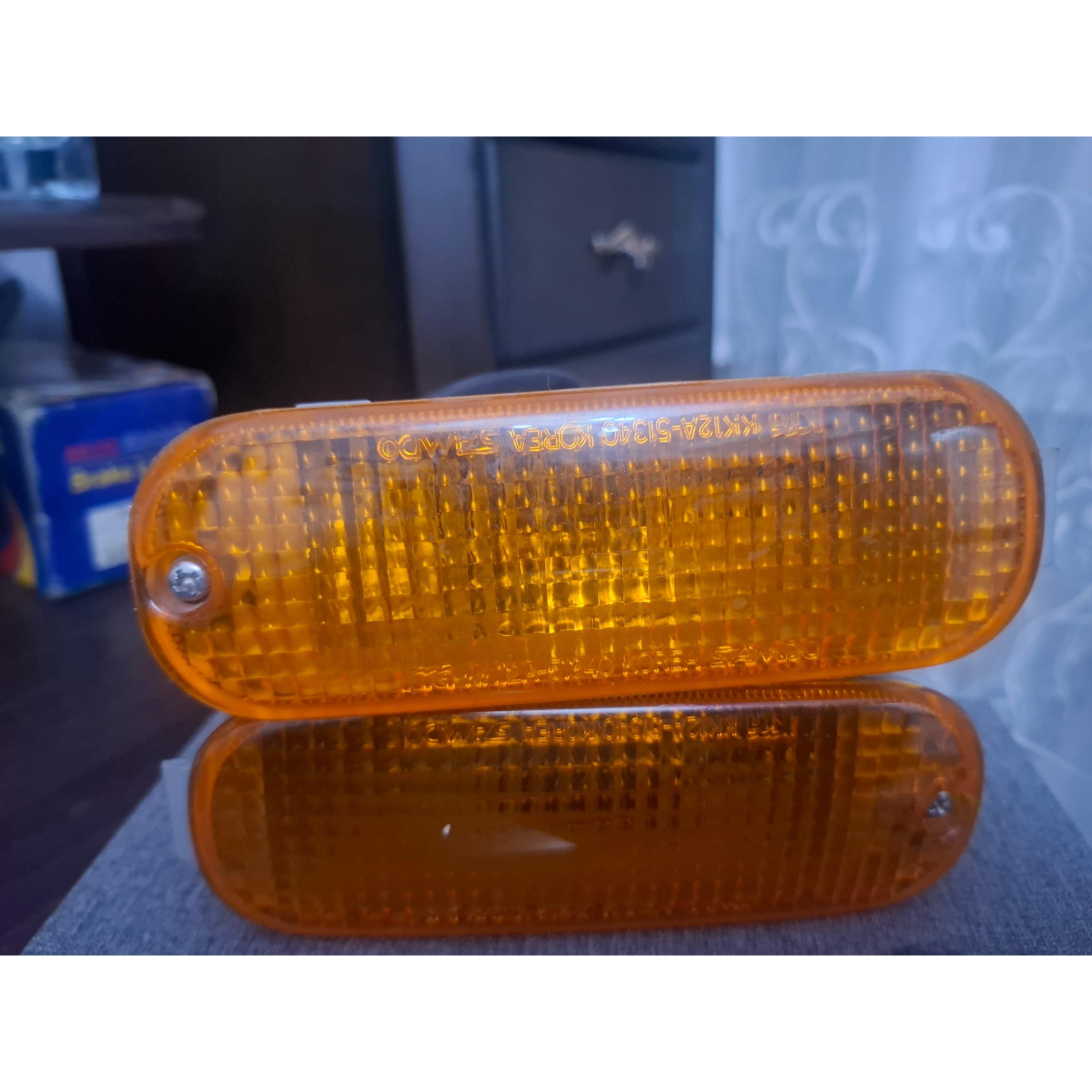 چراغ رهنمای اصلی کره ای داخل سپر جلو پراید