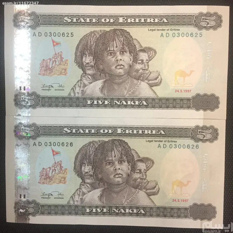 جفت بانکی کلکسیونی و زیبا 5 ناکفا اریتره