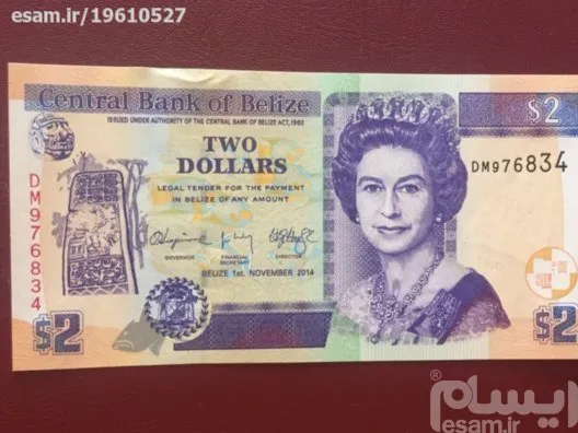 تک ارزشمند بانکی کلکسیونی و زیبا 2 دلار بلیز