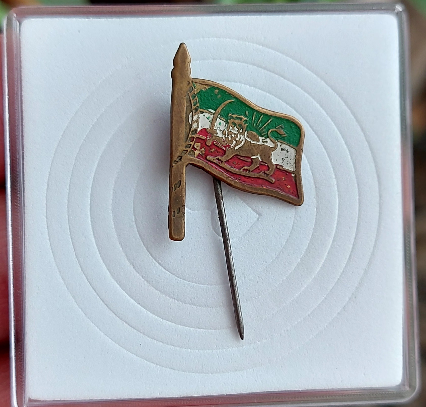 نشان سینه پرچم ایران شیرخورشید