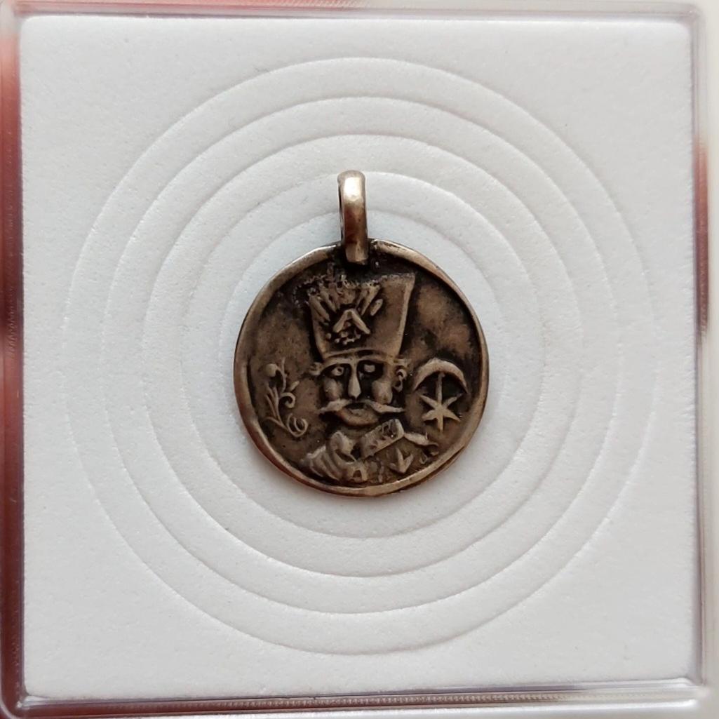 پولکی تصویر ناصرالدین شاه