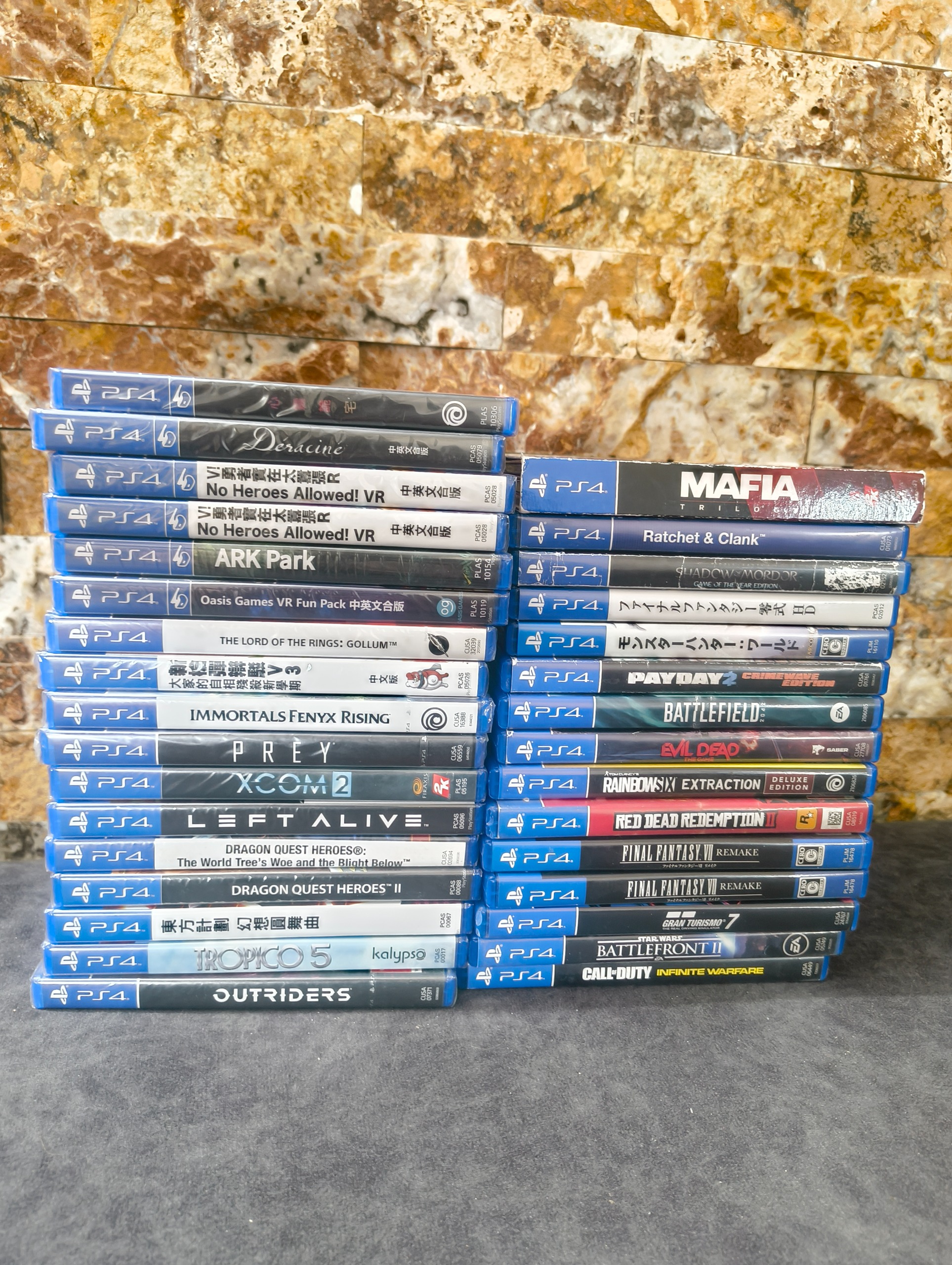 32 عدد بازی آکبند و کارکرده PS4 ps5