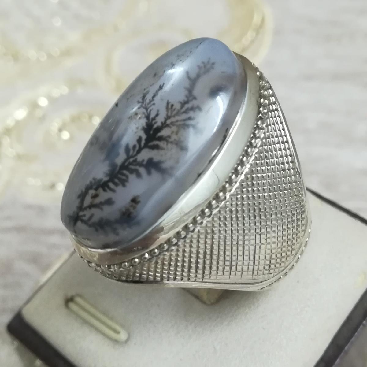 انگشتر نفیس و فاخر شجر بیهمتای قائن