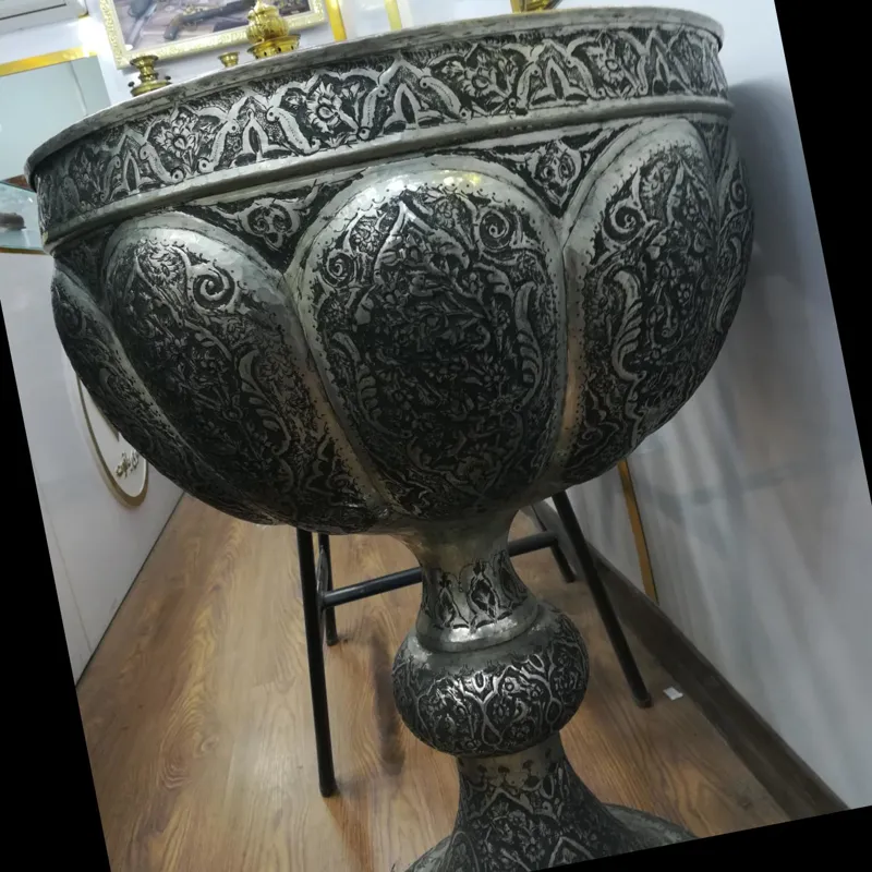 سنگاب بینظیر قاجاری قلمزنی اصفهان