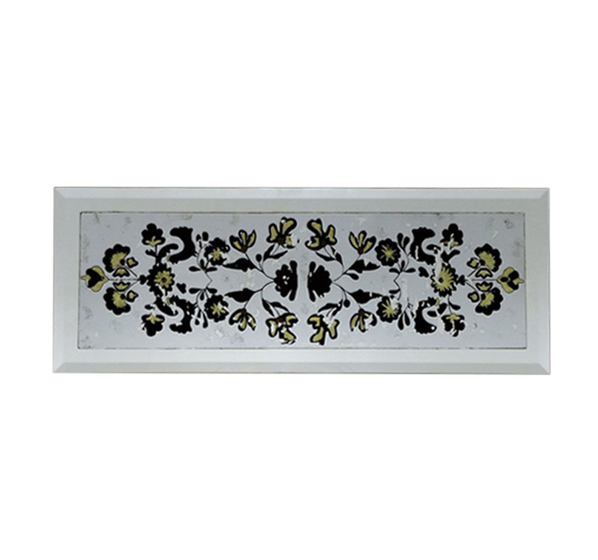 آینه آنتیک مدل گل و مرغ