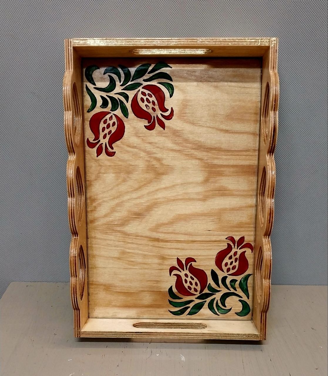 سینی چوبی اناردون