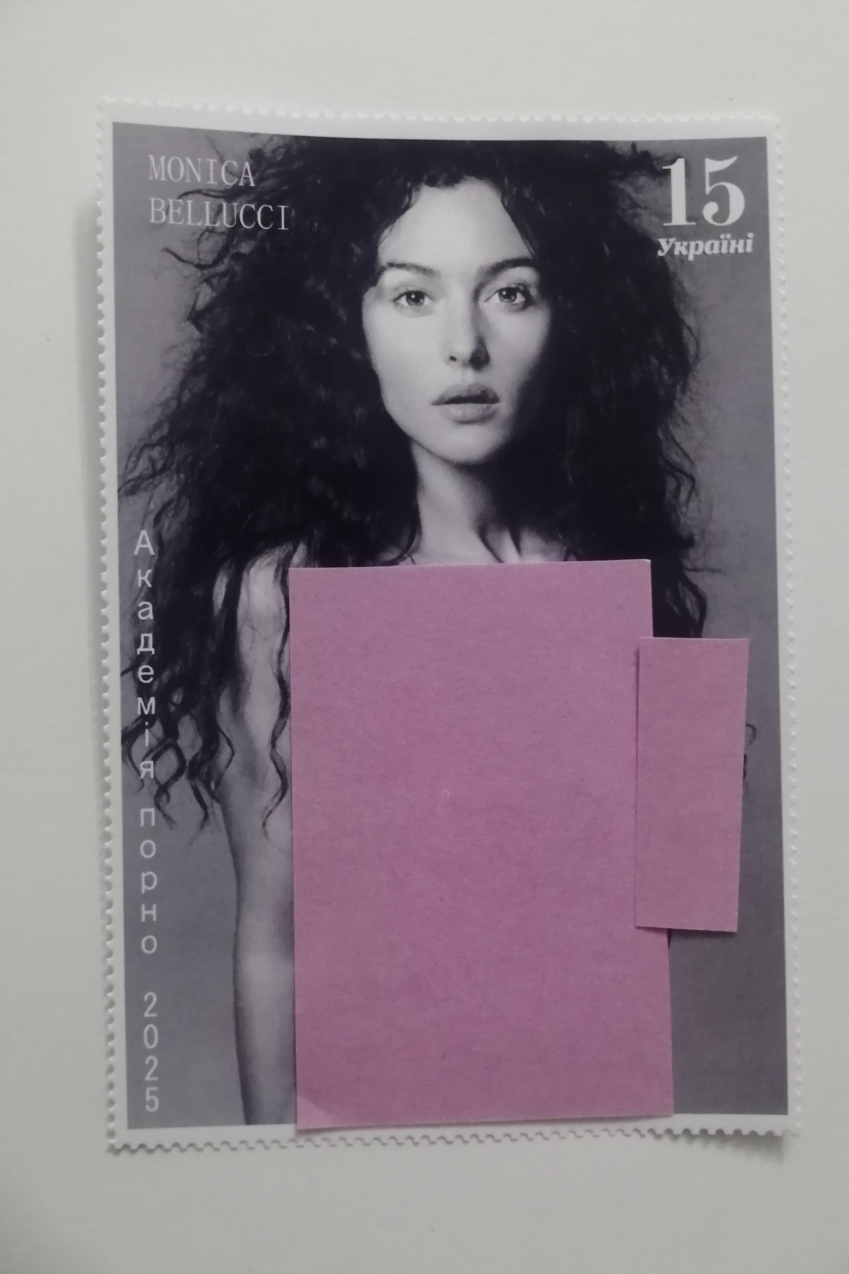 مینی شیت تمبر سینمایی مونیکا بلوچی