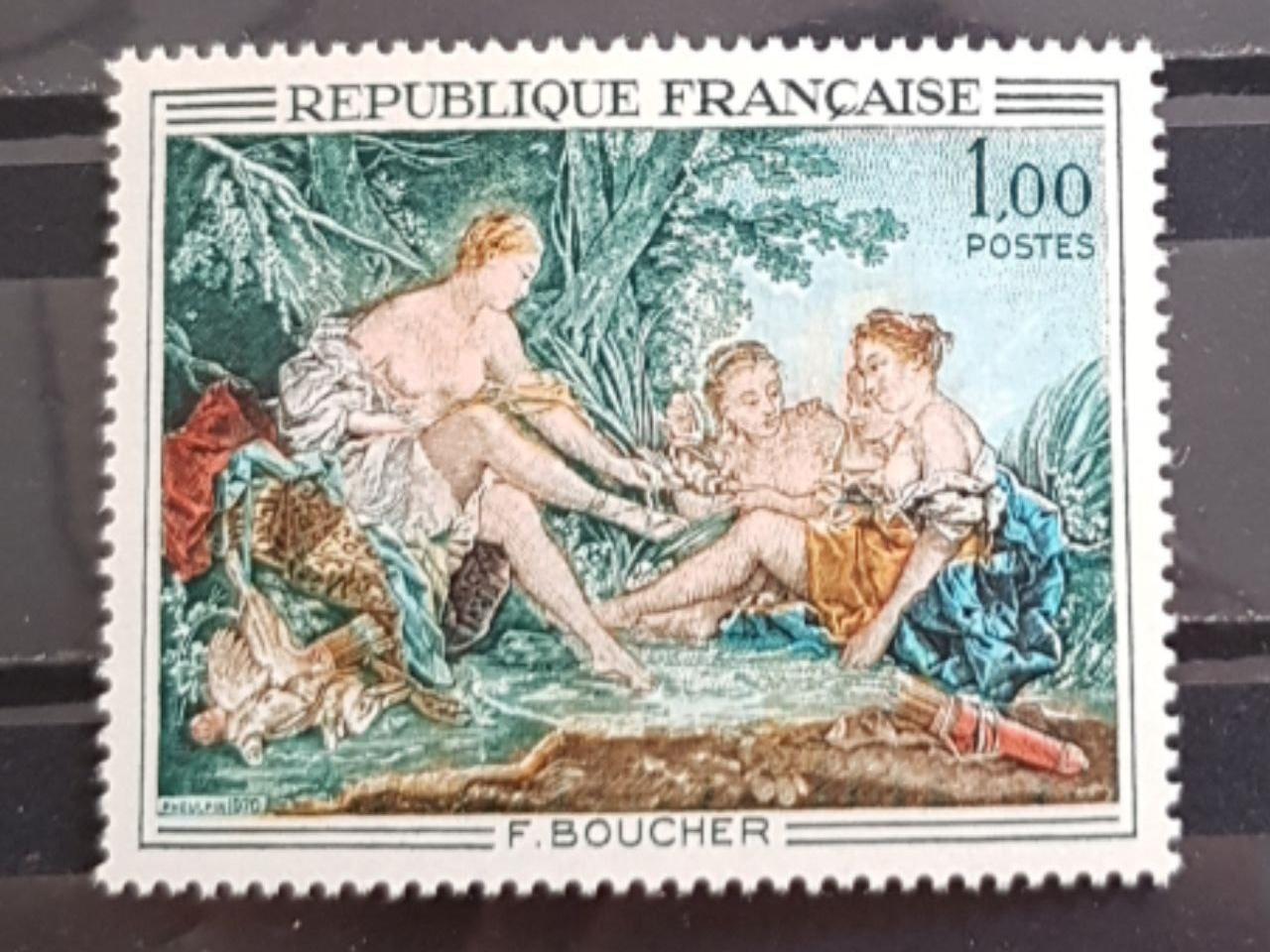 تمبر نقاشی هنری فرانسه