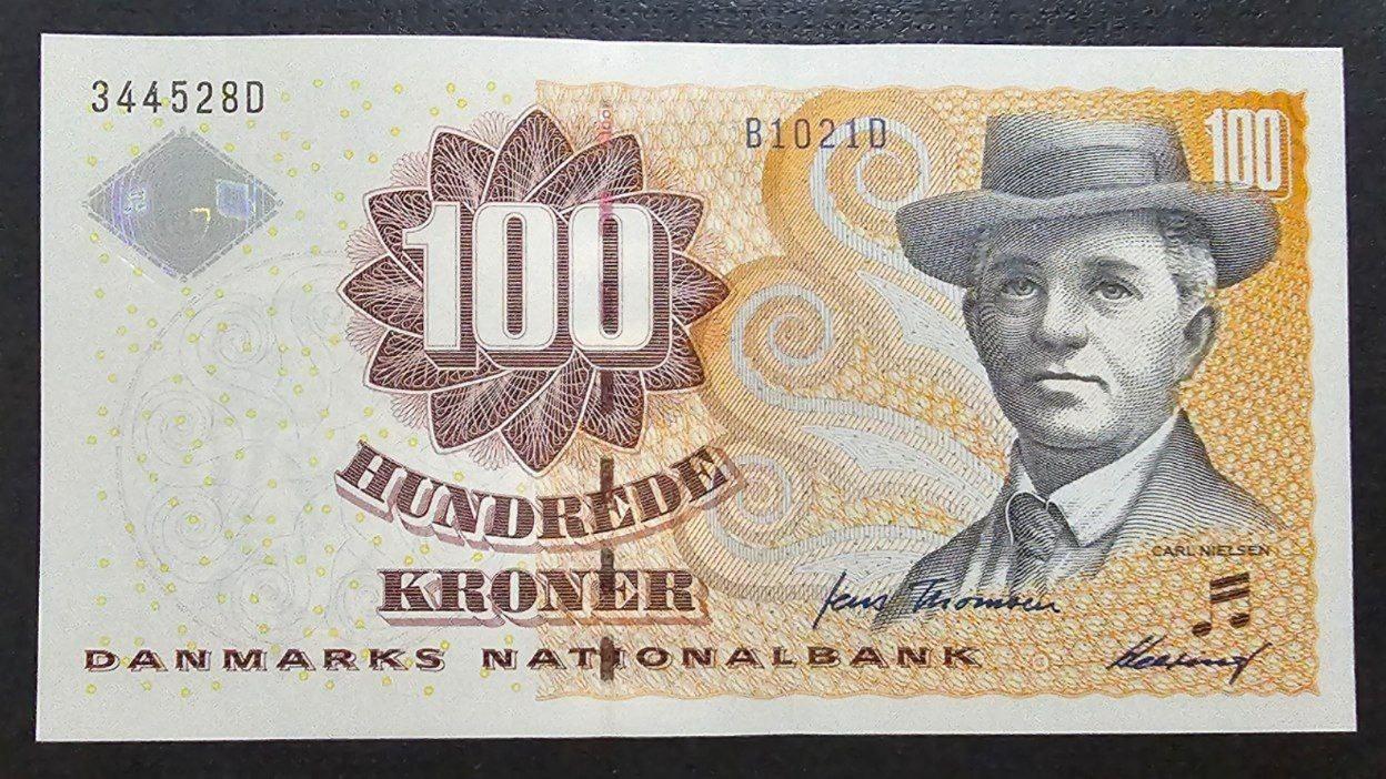 اسکناس 100 کرون موسیقی نیلسن ویولونیست و آهنگساز